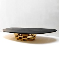 <a href="https://www.galeriegosserez.com/artistes/loellmann-valentin.html">Valentin Loellmann </a> - Blocks - Coffee table